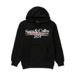 2024 Sam and Colby Logo Black Hoodie