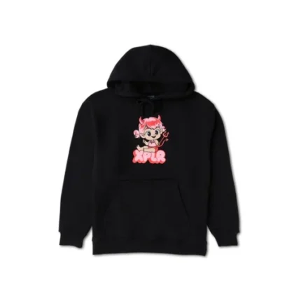Devil V.3 Aqua Baby Black Hoodie