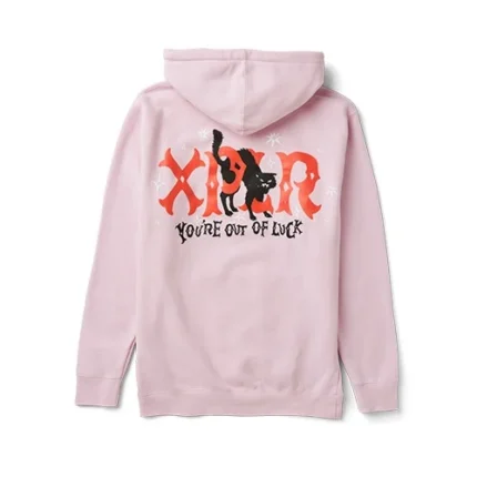 Bad Luck Baby Pink Hoodie