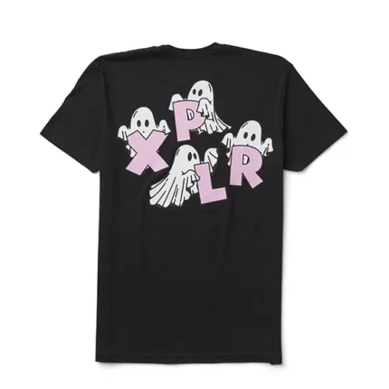 Ghost Logo Black T-Shirt