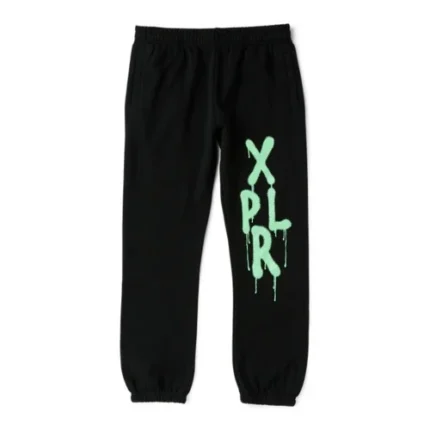 Graffiti Logo Black Joggers