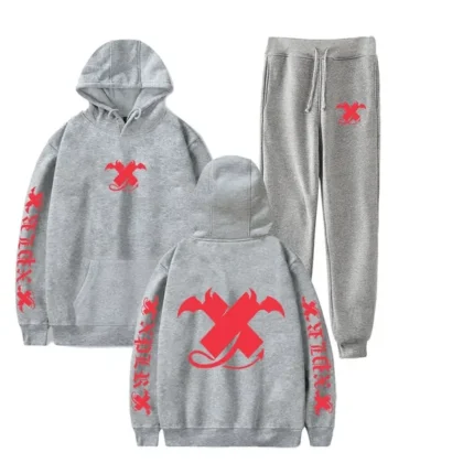 Devil X Vintage Grey Tracksuit