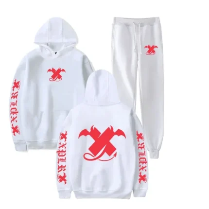 Devil X Vintage White Tracksuit