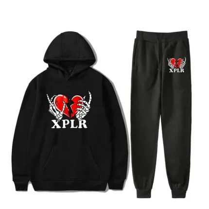Heartbreak Logo Black Tracksuit