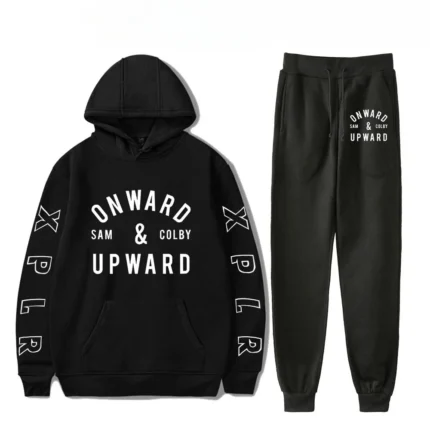 Onward & Upward Logo Black Tracksuit