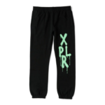 Xplr Merch Logo Graffiti Black Joggers