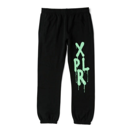 Xplr Merch Logo Graffiti Black Joggers