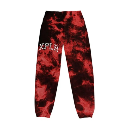 Xplr Merch Logo Shatter Red Joggers