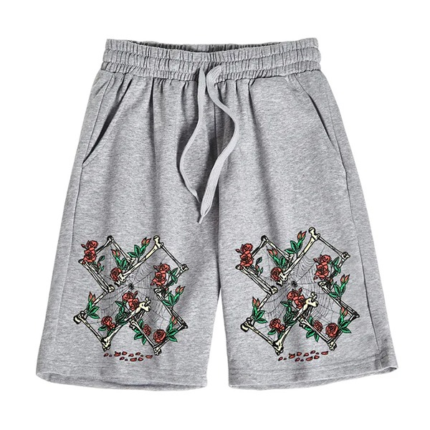 Xplr Merch Logo Grave Grey Shorts